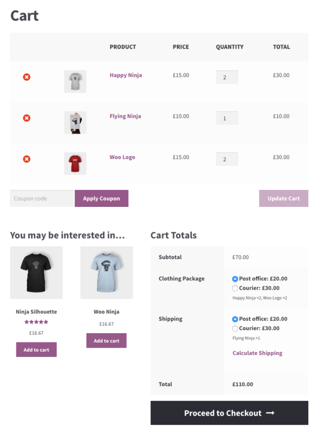 Advanced Shipping Packages WooCommerce