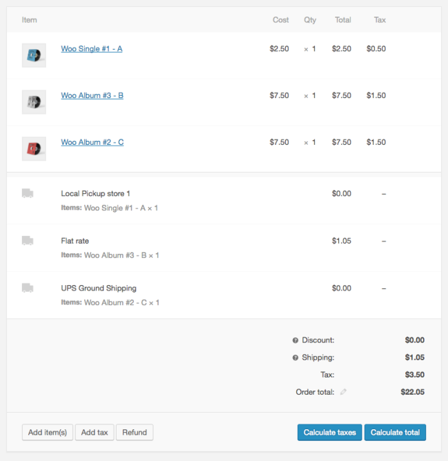 Advanced Shipping Packages WooCommerce