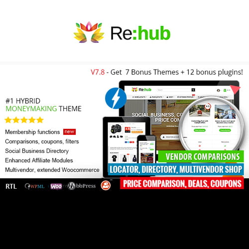 Rehub - Multi Vendor Store