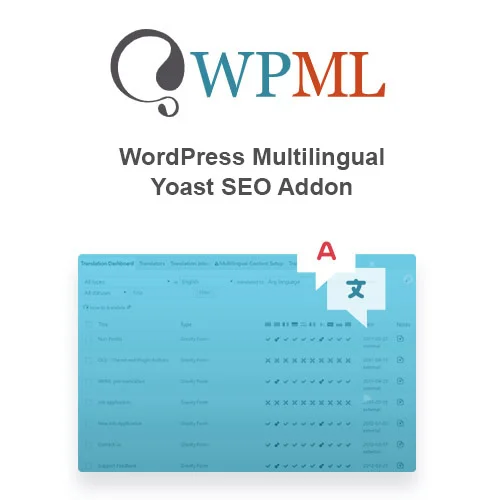 WPML - Yoast SEO Multilingual