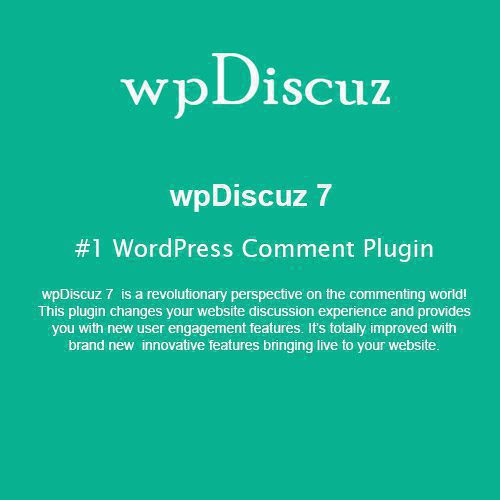 wpDiscuz – Comment Plugin