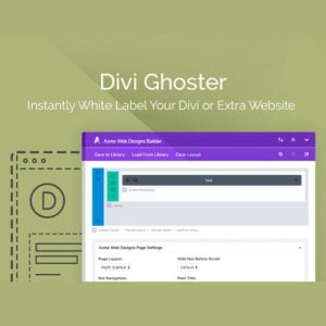 Divi Ghoster Plugin